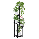 TOSKING 5-tier plant stand corner view highlighting space saving