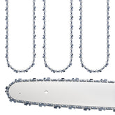 TOSRWGLL 16-inch replacement chain fits Makita for precise cutting.