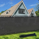 TOTU privacy screen fence 4ft by 50ft for backyard privacy and visual blockage.