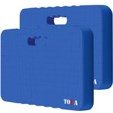 TOUA garden kneeling pad blue, 2-pack, comfortable gardening sessions.