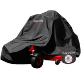 Tough Cover Zero-Turn Mower Cover front view with universal rain protection.