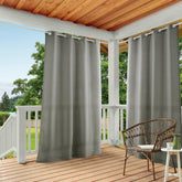 Town & Country Basics Cabana fabric close-up showing textured heavyweight material for privacy.
