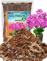 TOYPOPOR orchid potting mix 3qt bag enhances drainage for healthy orchid roots