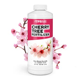 TPS NUTRIENTS Cherry Tree Fertilizer bottle highlights balanced nutrition for healthy growth.