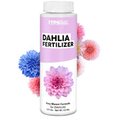 TPS Nutrients Dahlia Fertilizer bottle pour promotes rapid nutrient uptake.