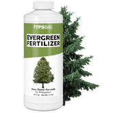 TPS NUTRIENTS Evergreen Tree Fertilizer bottle for easy year-round feeding.