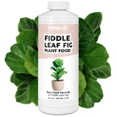 TPS NUTRIENTS fiddle leaf fig bottle being poured to nourish balanced growth