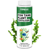 TPS NUTRIENTS Fish Tank Fertilizer bottle pour demonstrates easy dosing for vibrant aquarium plants.