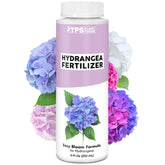 TPS NUTRIENTS Hydrangea fertilizer bottle boosts balanced growth and vibrant blooms.