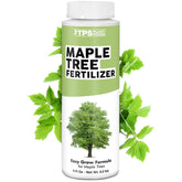 TPS NUTRIENTS Maple Tree Fertilizer bottle promoting balanced nutrition and foliage vitality.