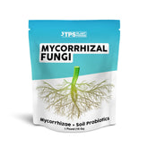 TPS NUTRIENTS Mycos bottle close-up highlighting root-friendly transplanting support.