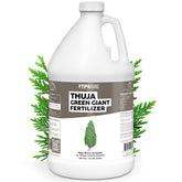 TPS NUTRIENTS Thuja Green Giant Fertilizer bottle label for robust evergreen growth
