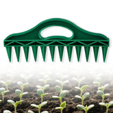 TQDXZA 12-hole seed planter for precise rows in raised beds