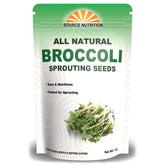 TradeKing broccoli sprouting seeds in USA bag, ideal for fast home sprouts.