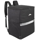 Trail maker insulated delivery backpack front view showing spacious main compartment for meals that stay fresh