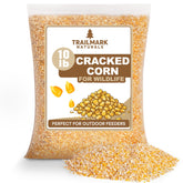 TRAILMARK Naturals cracked corn 10 lb bag for backyard birds.