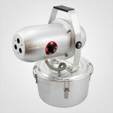 Treasure Hunter Silver Bullet triple jet fogger front view with rugged stainless build