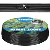 Treela drip tape 200ft roll for efficient garden irrigation.
