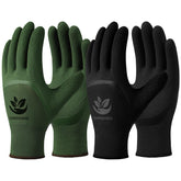 Trifabricy garden gloves six-pairs pack for versatile gardening tasks.