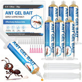 Trihood ant gel set with six tubes and plungers for precise placement in cracks