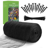 TRIOSEA pond netting 15x20 ft kit shields koi from birds and leaves
