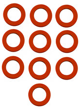 TRONWIRE 10-pack red garden hose washers for a tight seal and easy installation.