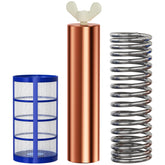 Troxlly pool ionizer copper anode, 4.13 x 0.98 inches, durable and easy replacement.