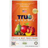 True Organic Fruit & Nut Food bag 4lb ready to feed trees for healthier fruit.