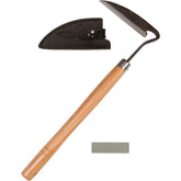 Truly Garden Effortless Weeding Sickle with root-cutting blade for deep weed removal