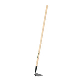Truper Green Built welded garden hoe with 6 inch head for precise weeding along rows