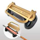 Trustella Kebab Maker inside loading shows safe skewers for easy prep.