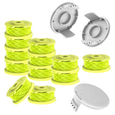 TrustLIONTEK AC80RL3 replacement spools with 11 ft line for Ryobi weed wacker