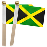 TSMD Jamaica flag mini flag close-up showing vibrant colors for celebrations