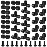 TTioDri 1/4-inch tee fittings for drip irrigation, flexible connections
