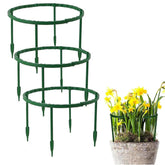 TTOVIA stackable plant stake, 3-tier support for small pots.