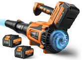 Tturrbos leaf blower with brushless motor delivering durable power for tough yard tasks.