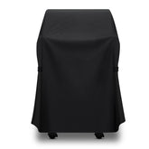 Tunansx grill cover for Weber 210 series front view shows snug fit and rain protection