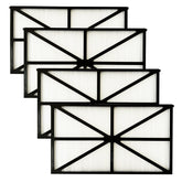 TUOWS RCX70101PAK2 four-pack filter cartridges for TigerShark enhance filtration and maintenance.