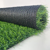 Turfloid artificial grass table runner close-up showing soft, lush fibers for elegant decor