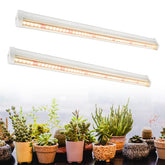 TVTUTPWY T5 grow light strip front view supporting indoor plant growth