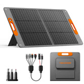 TWELSEAVAN 100W foldable solar panel for portable charging on the go