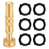Twinkle Star brass nozzle offers durable high-pressure performance