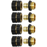 Twinkle Star female quick connector for 3/4-inch hose with leak-free attachment