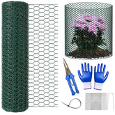 Twintaogo plant protector roll shielding outdoor beds from rabbits and pests.