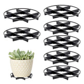 TWZKXC plant saucer drainage rack stand 8-pack elevates pots for better airflow