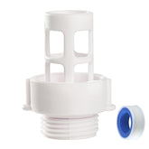 TXDIYIFU garden hose drain plug connector close-up, enabling quick drainage for Intex pools.