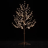 TYBEEU 5ft lighted cherry blossom tree base with sturdy stand and warm glow