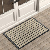 ubdyo extra durable door mat dirt trapper keeps mud at the doorstep and protects floors.