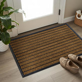 UBDYO dirt trapping outdoor mat captures mud at the doorway and keeps floors clean.