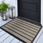 ubdyo dirt-trapper doormat traps mud for a cleaner entryway